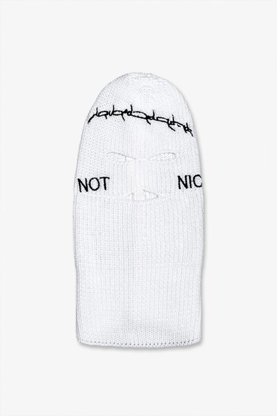 UKHWD SUPPLY قناع الثلج الأبيض الشتوي من Not Nice