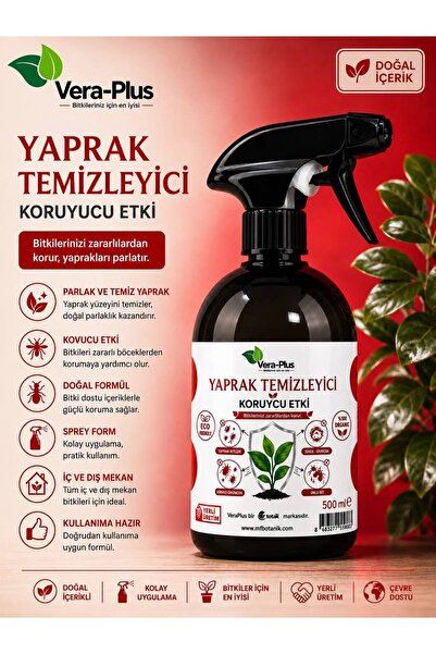MF Botanik Vera-Plus Yaprak Temizleyici Organik Böcek Kovucu Unlu Bit Temizle...