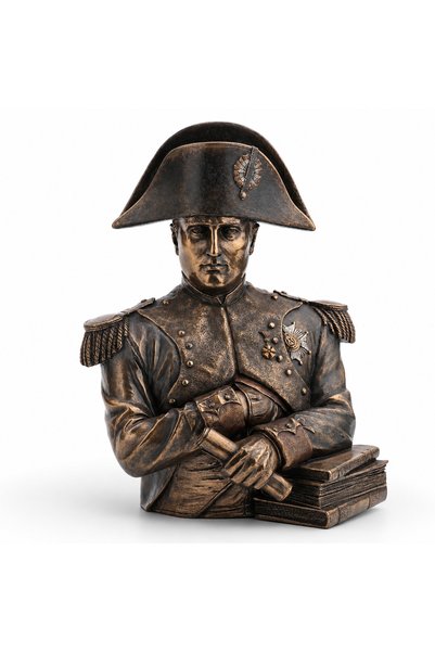 Veronese Napoleon Bonaparte Napolyon Büst Figürü 19x24cm
