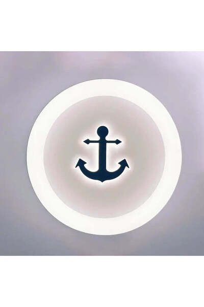 OEM Lustra LED NAVY, 68W, Diametru 49.99cm, lumina Rece/Calda/Neutra, Alb