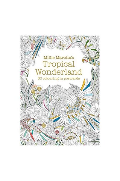 Pavilion Books Cartea de cărți poștale a Țării Minunate Tropicale a Millie Ma...