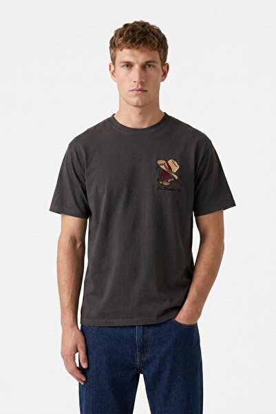 Levi's تي شيرت Vintage Fit Graphic Teet Horseshoe Bison للرجال