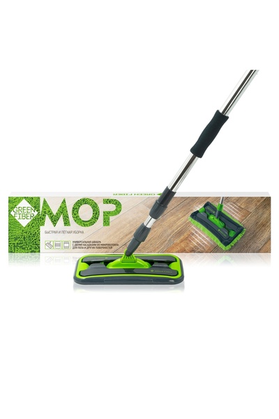 diğer 111 Greenway İki başlıklı Green Fiber MOP çok amaçlı paspas