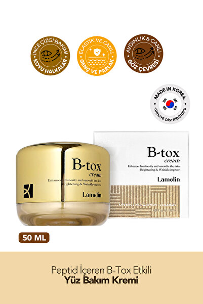 Peptid İçeren B-Tox Etkili Yüz Bakım Kremi B-Tonix Cream