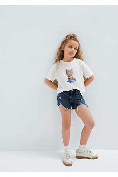 Mavi Pantaloni scurți din denim Melora bleumarin 7410655-A3340
