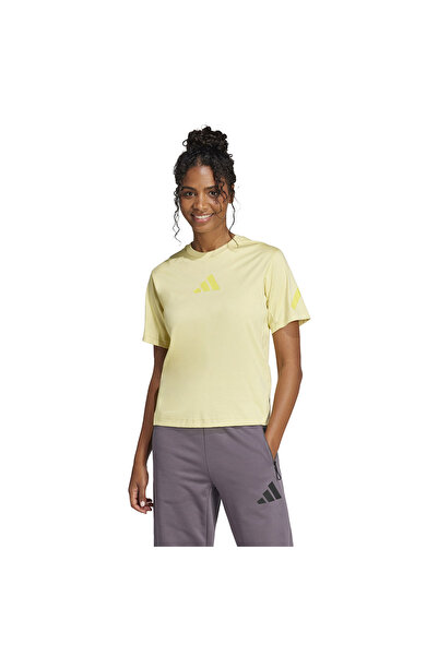 adidas Αθλητικά ρούχα W Z.N.E. TEE JC5400 Κίτρινο M