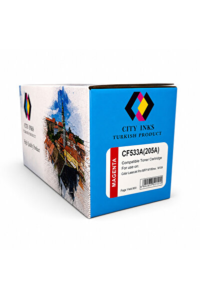 City Inks حبر تركي سيتي انك متوافق مع HP CF533A 205A ماجنتا (Magent...