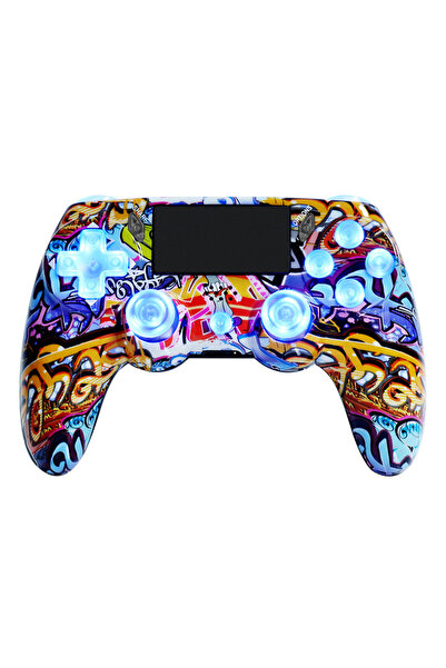 choice2 Tooth Monster GAMINJA P471 Wireless Controller with Dynamic RGB Light...