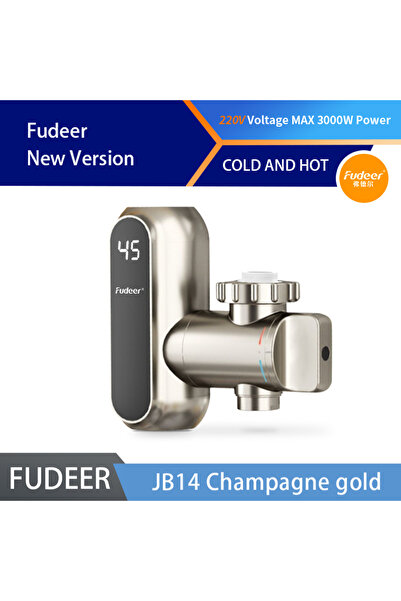 Choice3 JB14 Champagne gold Fudeer 3400W 220V Electric Kitchen Water Heater T...
