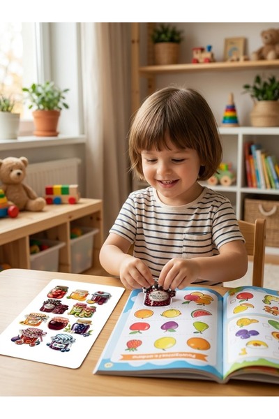 Rana İkra Art Set de autocolante tematice cu borcane de gem (2 coli, 16 bucăți)