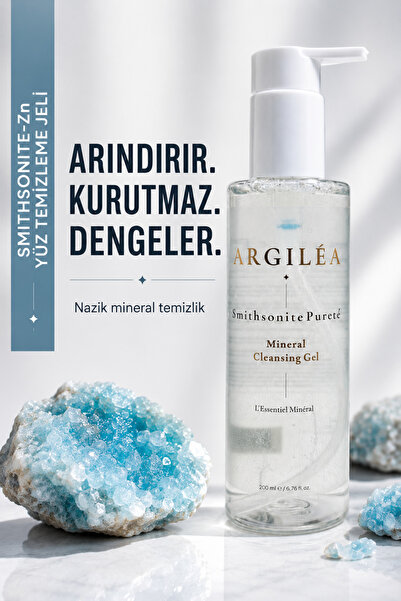 Argilea Smithsonit Special Facial Cleansing Gel for Combination, Oily and Acn...