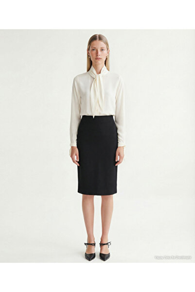 Yargıcı Pencil High Waist Skirt