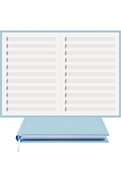 BİDEFTER مفكرة جيتار (مع مفتاح FA وتاب) 100% صناعة يدوية، خياطة يدوية (خيوط) ...