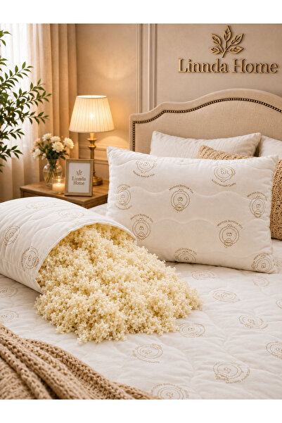 Linnda Home Jastuk od 100% merino vune u obliku perli iz fabrike, 1250 gr