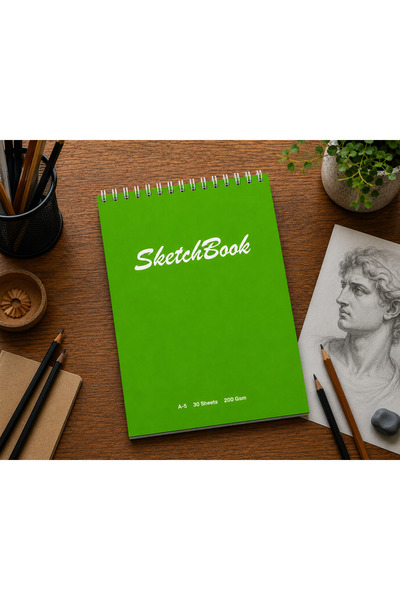 Pagos Yayınları Wise Owl Premium A5 Sketchbook Hard Cover Sketchbook |   200 ...