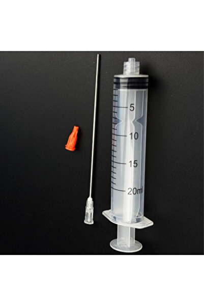 Choice4 20ml 100ml Plastic Luer Lock Syringe Industrial Syringes with 4 Inch ...