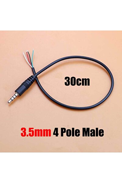 Choice8 3.5mm 4 Pole Male 1pcs 2.5mm 3.5mm Mono Stereo Audio Cable Male Femal...