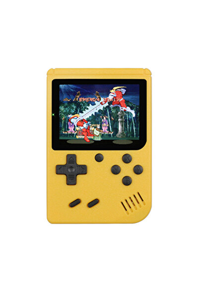 Choice yellow Games Handheld Game Players Portable Retro Video Console Boy 8 ...
