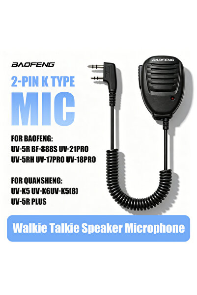 Choice BAOFENG black Baofeng Walkie-Talkie Handset, Microphone, Shoulder Micr...