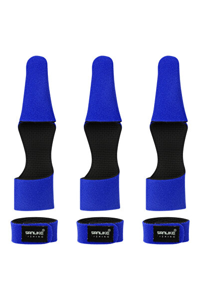 Choice blue SANLIKE 6pcs Fishing Rod Protective Sleeve Set Reusable Elastic C...