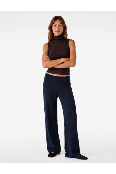 Koton Viscose Blended Straight Fit Trousers