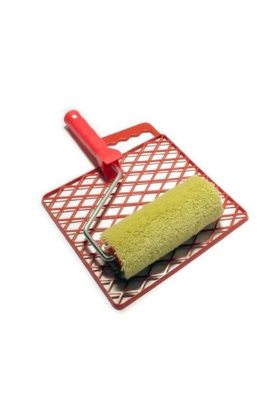 Solplant Rola cu gratar, 18 cm/47 mm, verde, PROFI