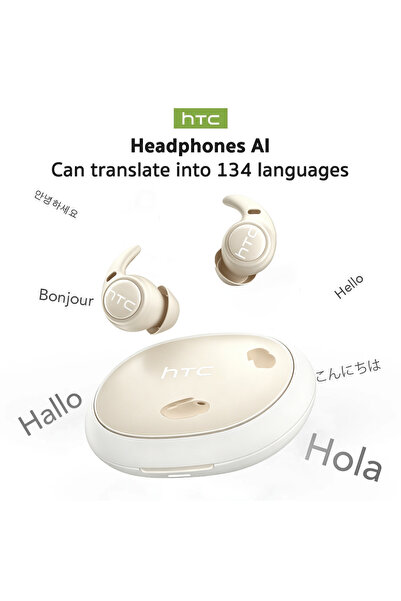 Choice3 White-AI Sleeping Earphones HTC NE76 AI Translation Earbuds Wireless ...