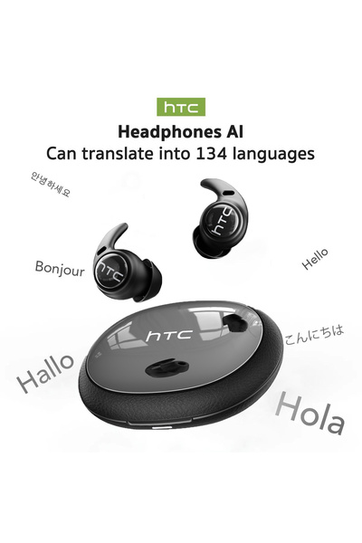 Choice4 Black-AI Sleeping Earphones HTC NE76 AI Translation Earbuds Wireless ...