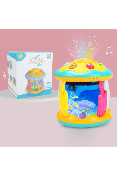 Choice A Baby Toys 1-3 Years Babies Ocean Light Rotary Projector Musical Toys...
