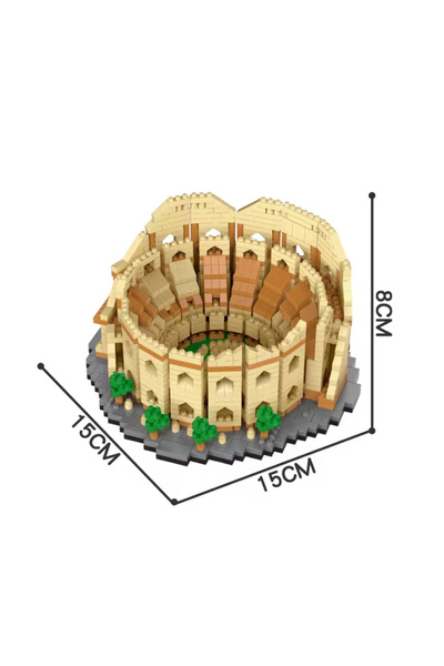 Choice10 in bag Small Colosseum KNEW BUILT The Leaning Tower of Pisa Euro Con...