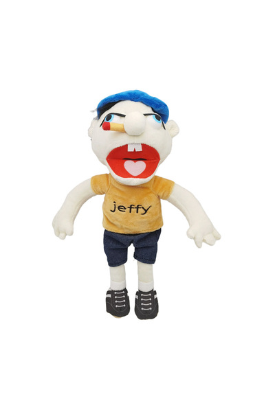 Choice 40cm 40cm Large Jeffy Boy Hand Puppet Plush Toys Removable Children So...