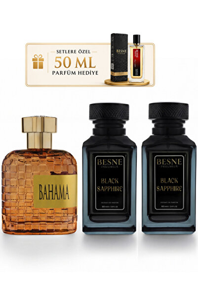 besneparfum Besne Parfüm 2 Black Sapphire 1 Bahama Luxe Set
