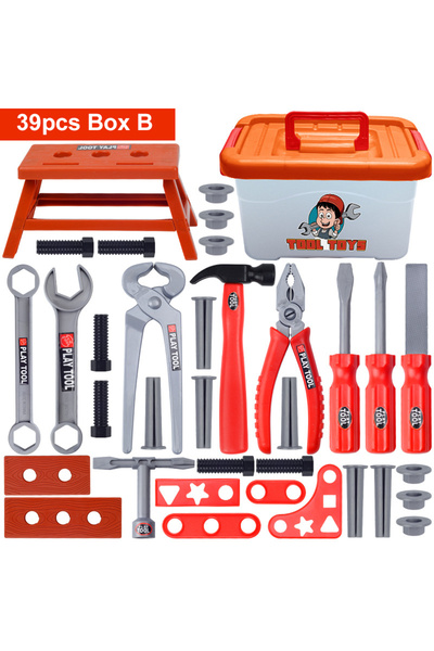 choice2 39pcs box B Children's Tool Set with Electric Toy Drill Kids Power Co...