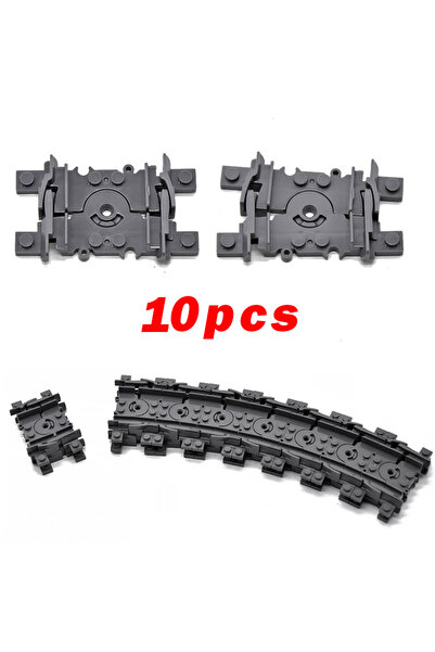 Choice15 Stytle E City Trains Flexible Tracks Forked Straight Curved Soft Rai...