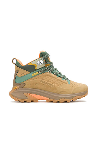 Merrell حذاء Moab Speed ​​2 Ltr Mid مقاوم للماء للنساء باللون البيج J038426