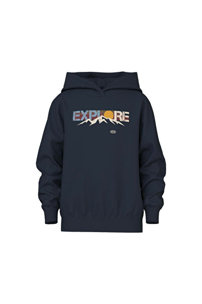 Name it NKMVILDAR LS SWEAT BOX BRU 13234447-4880053 Μπλε