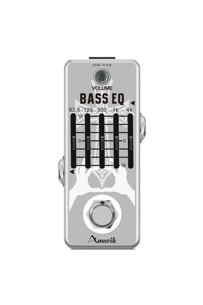 Choice Bass EQ Amuzik Electric Guitar EQ Pedal Bass Equalizer Effects Pedal 5...