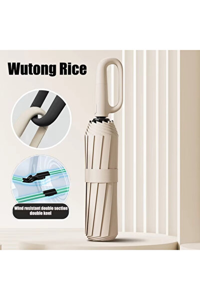 choice2 Aluminum 16K Wutong Rice Extra-Large Reinforced UV-Resistant Windproo...