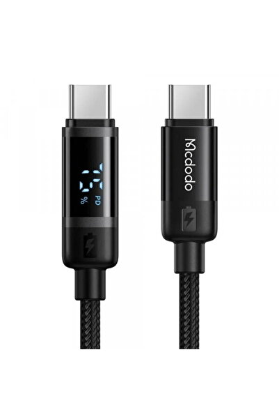 Mcdodo Cablu Date si Incarcare USB-C - USB-C CA-5780 Bat Display, 60W, 1.2m, ...