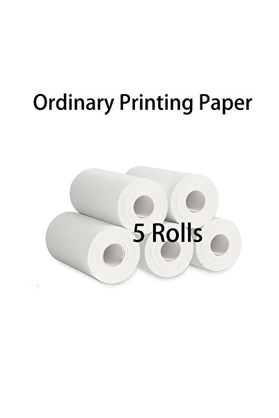 Choice1 5 rolls ordinary 57*25MM Thermal Printing Paper for Q5 Kids Camera In...