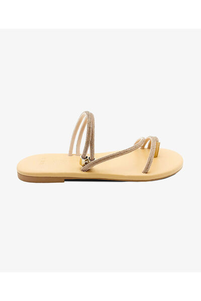 Greyder Kadın Pembe Hakiki Deri Sandalet 4Y2WS50751
