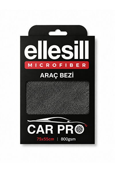 Caribre ELLESİL 55X75 800 GSM Tank Bezi | Profesyonel Oto Kurulama ve Detay T...