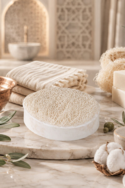 Dermolive Turkish Hammam Pumpkin Fiber Soap - 1 Piece (110 g)