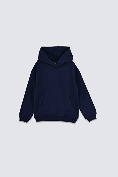 ZUZUNGA Basic Hooded Children's Sweatshirt with Kangaroo Pocket Detail, 3-10 ...