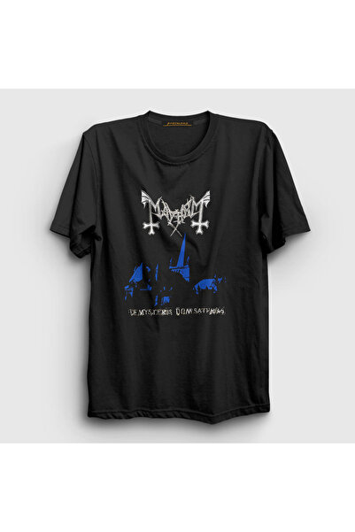 Presmono Unisex crne cipele Sathanas Mayhem T-shirt 65017tt