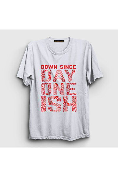 Presmono Unisex beli WWE rvanje T-shirt Prvi dan Ish V2 525561tt