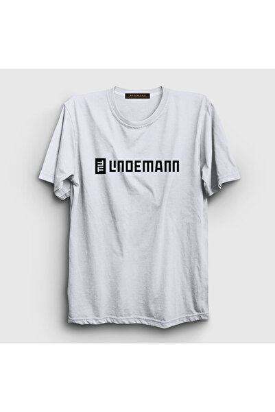 Presmono Unisex White Logo Till Lindemann T-Shirt 560701Tt