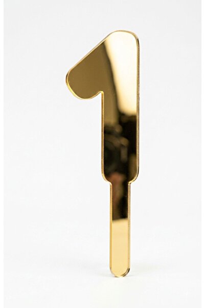 Demoplex Reklam Pleksi Market DOĞUM GÜNÜ RAKAMLARI | GOLD AYNA PLEKSİ | 1 ADE...