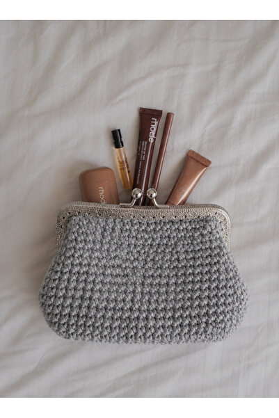 ŞERİCE Women's Hand-Knitted Glitter Scholarship Wallet (Product Dimensions Ar...