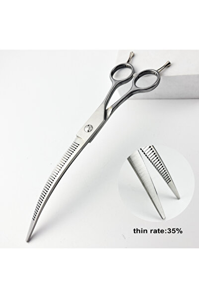Choice 8 inch A 8 Inch Dog Curved Shark Scissors, Wingsbro Pet Grooming Sciss...